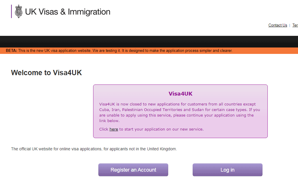 Nộp đơn xin visa thăm thân Anh Quốc trực tuyến