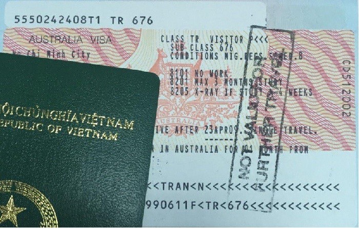 Các nước được miễn visa vào Úc không có Việt Nam