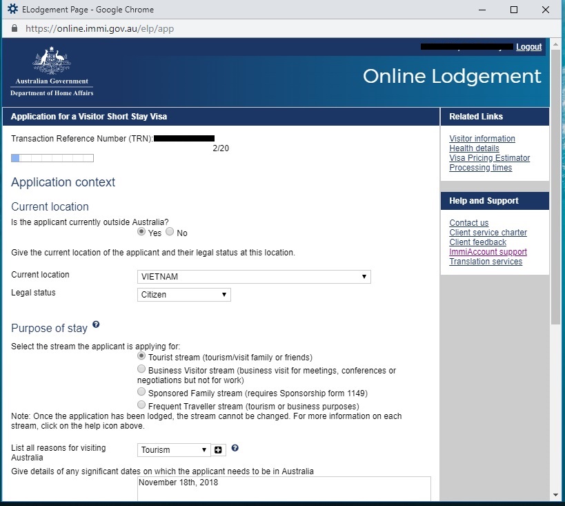 Xin visa Úc online: Hướng dẫn chi tiết từng bước điền form – Nowtadi