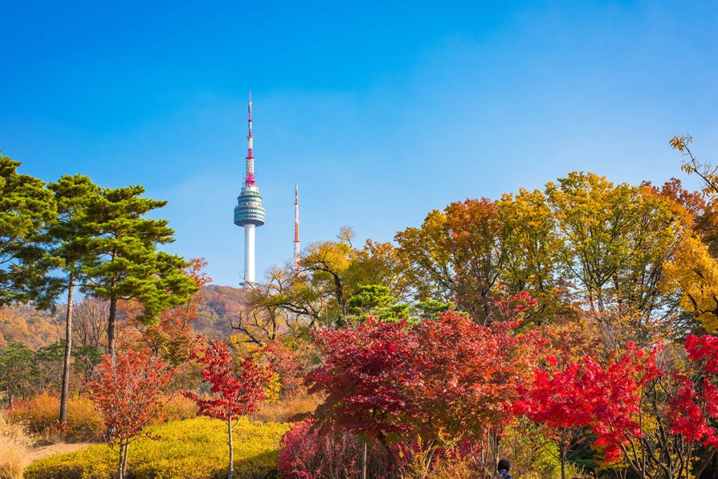 Tháp Namsan tại thủ đô Seoul