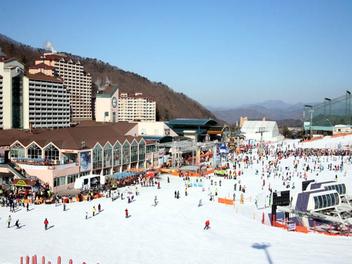 Tham quan Vivaldi Park Ski World Hàn Quốc
