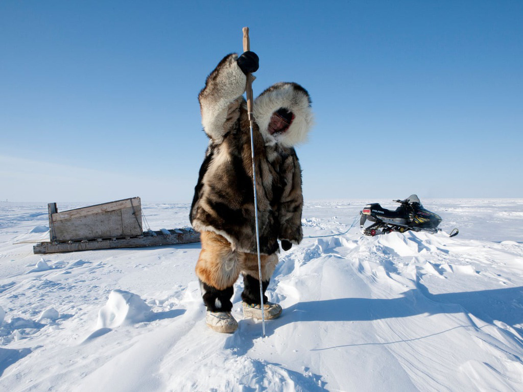 Khám phá du lịch Greenland - Làng Eskimo